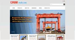 Desktop Screenshot of cranemade.com